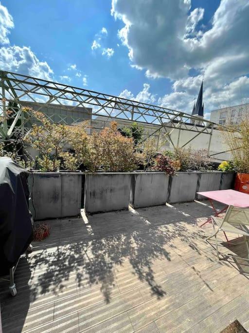 Rare ! Loft Atypique Centre-Ville Parking Jardin Reims Esterno foto