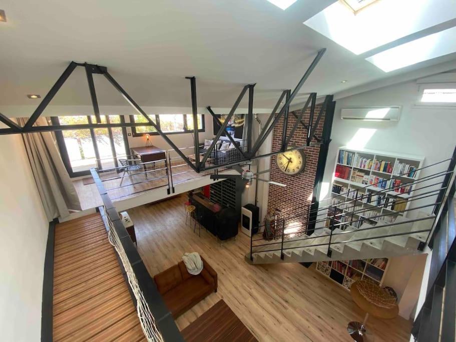 Rare ! Loft Atypique Centre-Ville Parking Jardin Reims Esterno foto