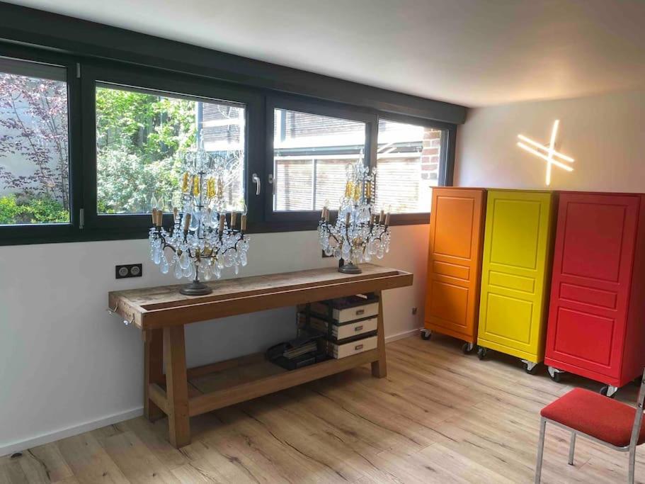 Rare ! Loft Atypique Centre-Ville Parking Jardin Reims Esterno foto