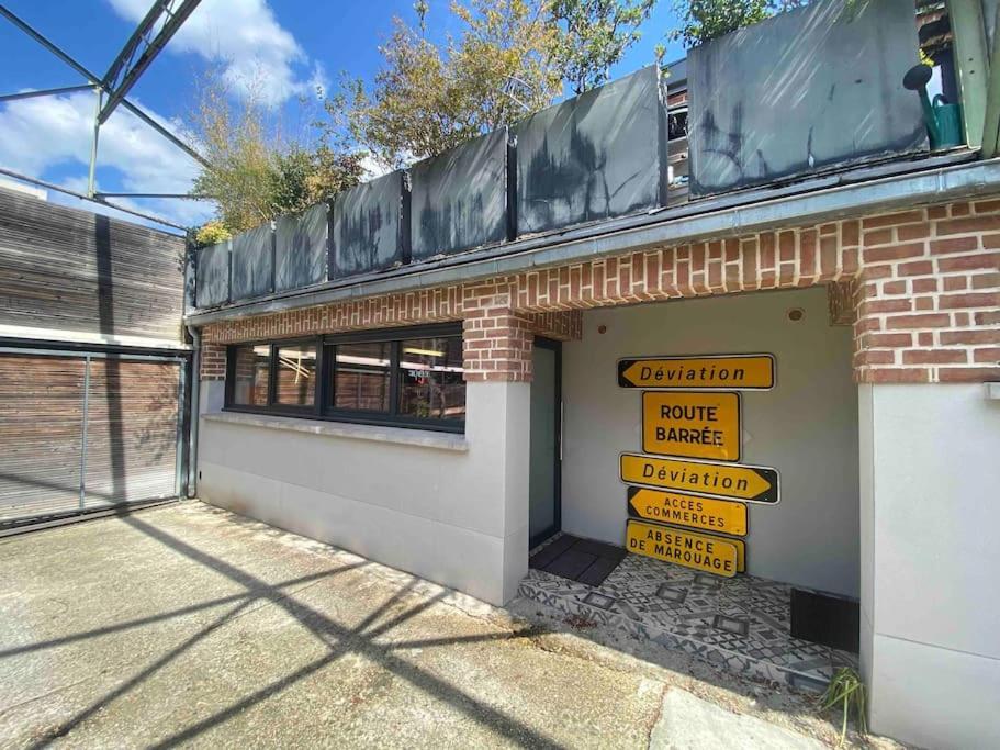 Rare ! Loft Atypique Centre-Ville Parking Jardin Reims Esterno foto