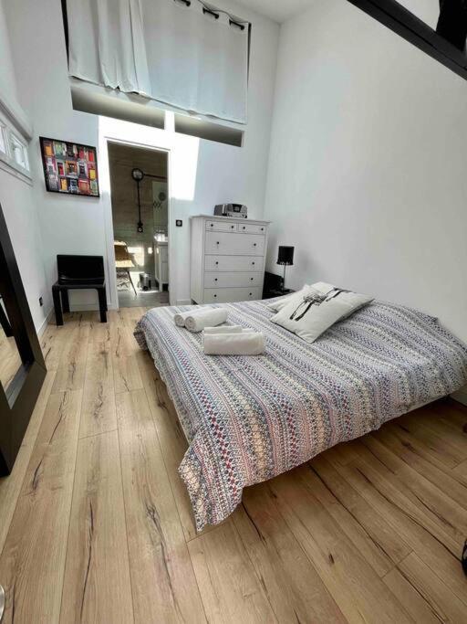 Rare ! Loft Atypique Centre-Ville Parking Jardin Reims Esterno foto