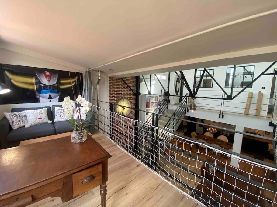 Rare ! Loft Atypique Centre-Ville Parking Jardin Reims Esterno foto