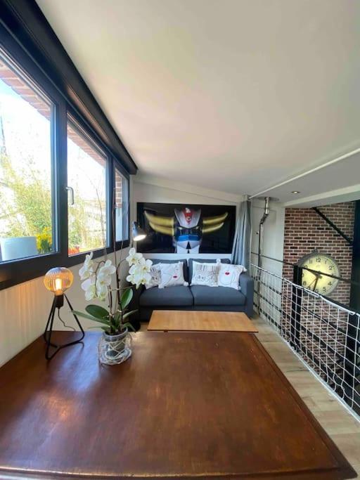 Rare ! Loft Atypique Centre-Ville Parking Jardin Reims Esterno foto
